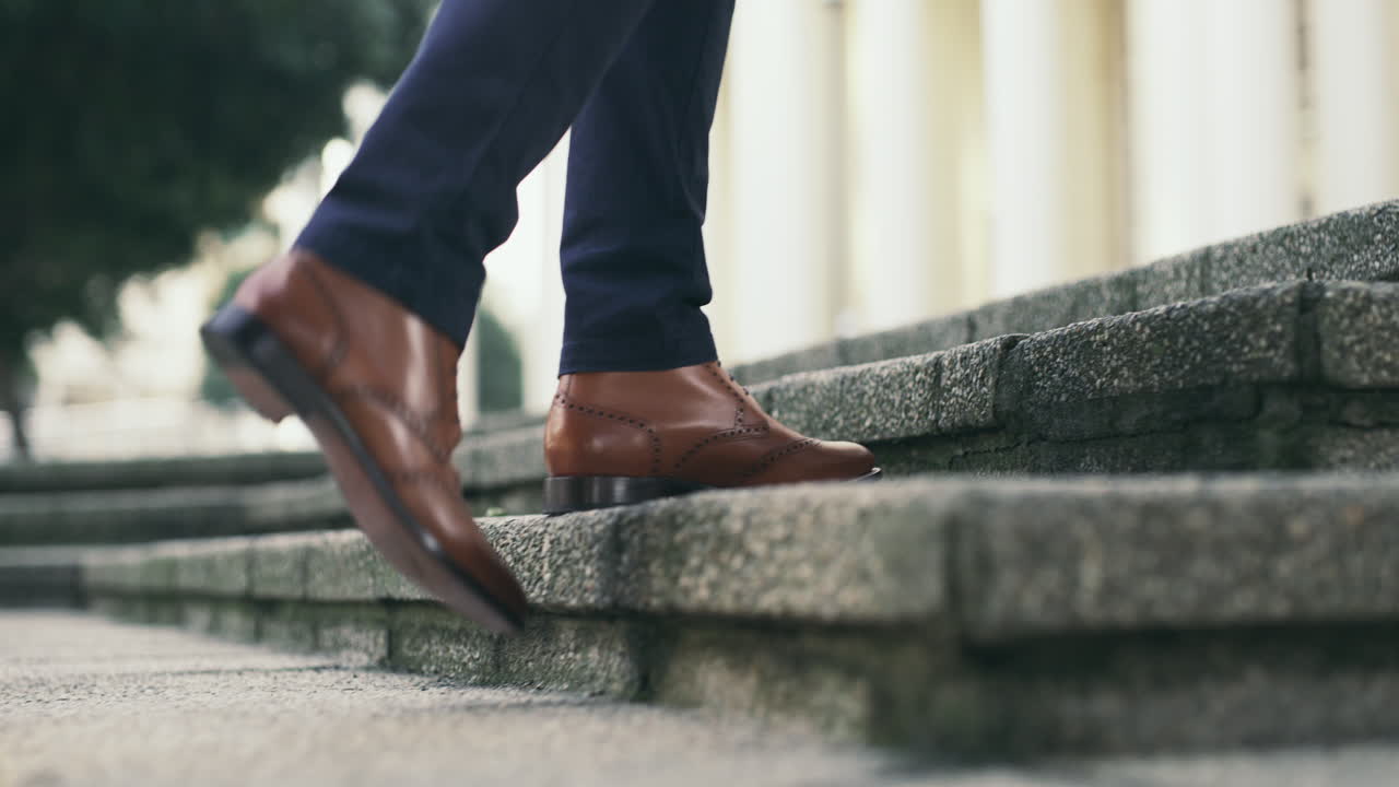 He's done the talking and now the walking