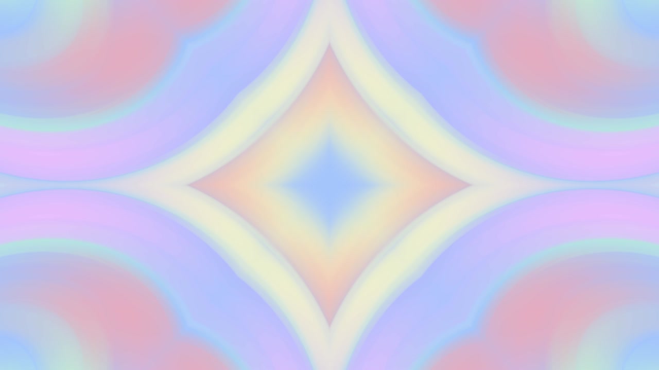 el colorido fondo del caleidoscopio en un bucle sin costuras