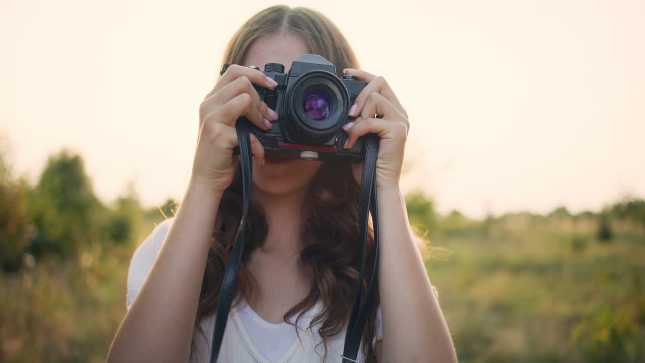 Little explorer capturing nature’s beauty