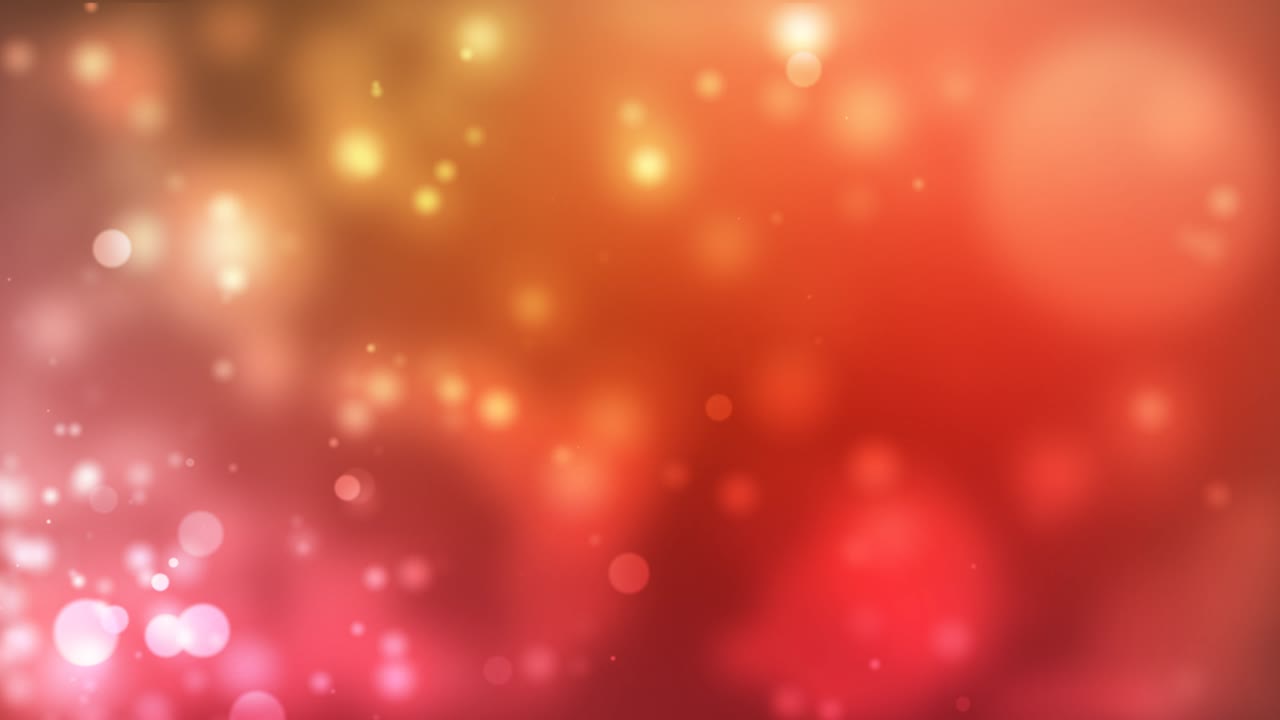 추상적인 루프 가능한 다채로운 보케 배경