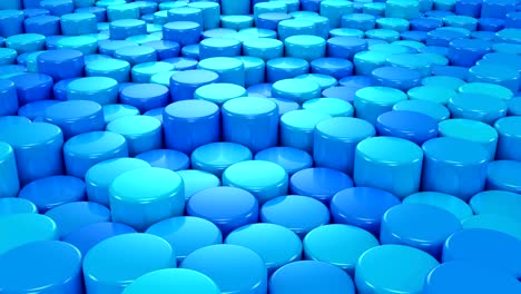 background of cylinders