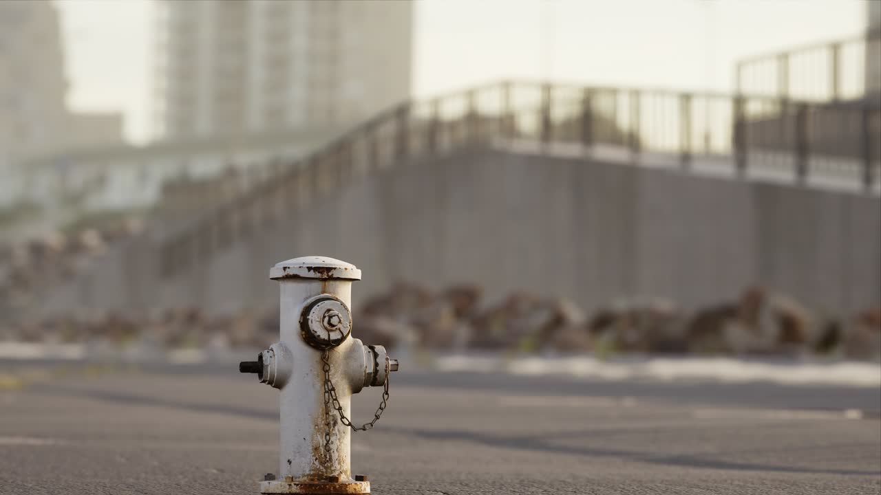 Premium stock video - Rusty fire hydrant at sunny day