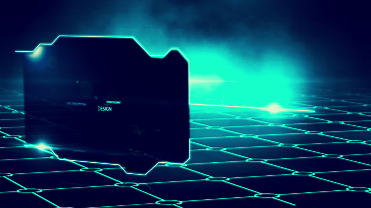 pantalla que muestra las palabras de moda de la tecnología