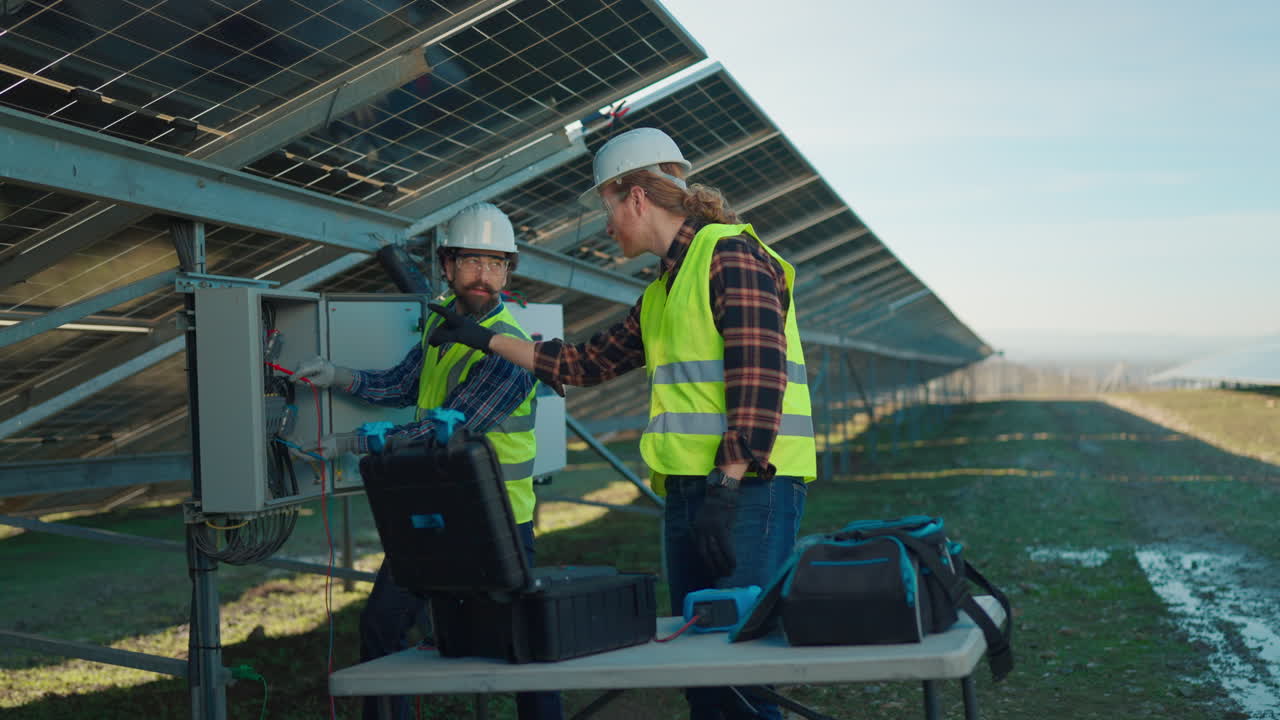 Solar Panel Maintenance by Engineers