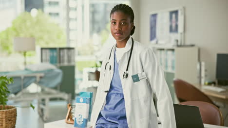 portrait of a confident female doctor