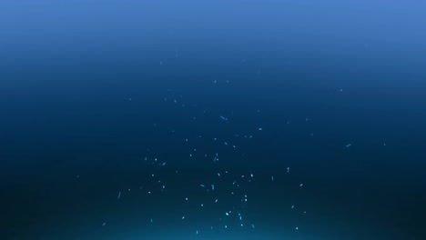 Animation-of-sparks-over-blue-background