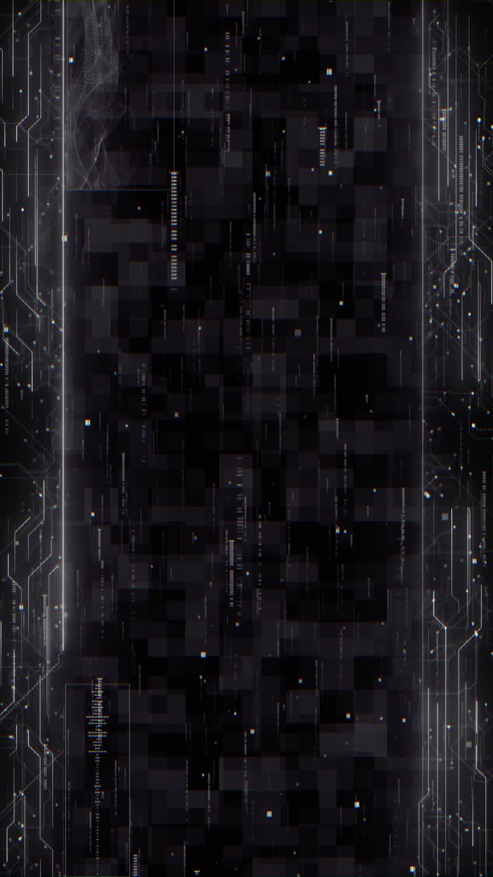 Futuristic glowing blue frame on dark background scifi user interface design element hightech