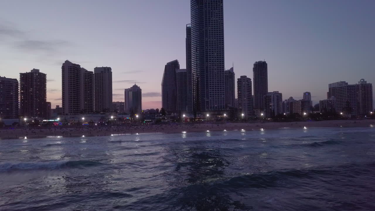 Surfers Paradise QLD Sunrise Drone