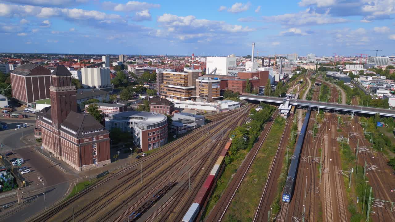 estación de tren de puente vías ferroviarias suburbanas de berlín