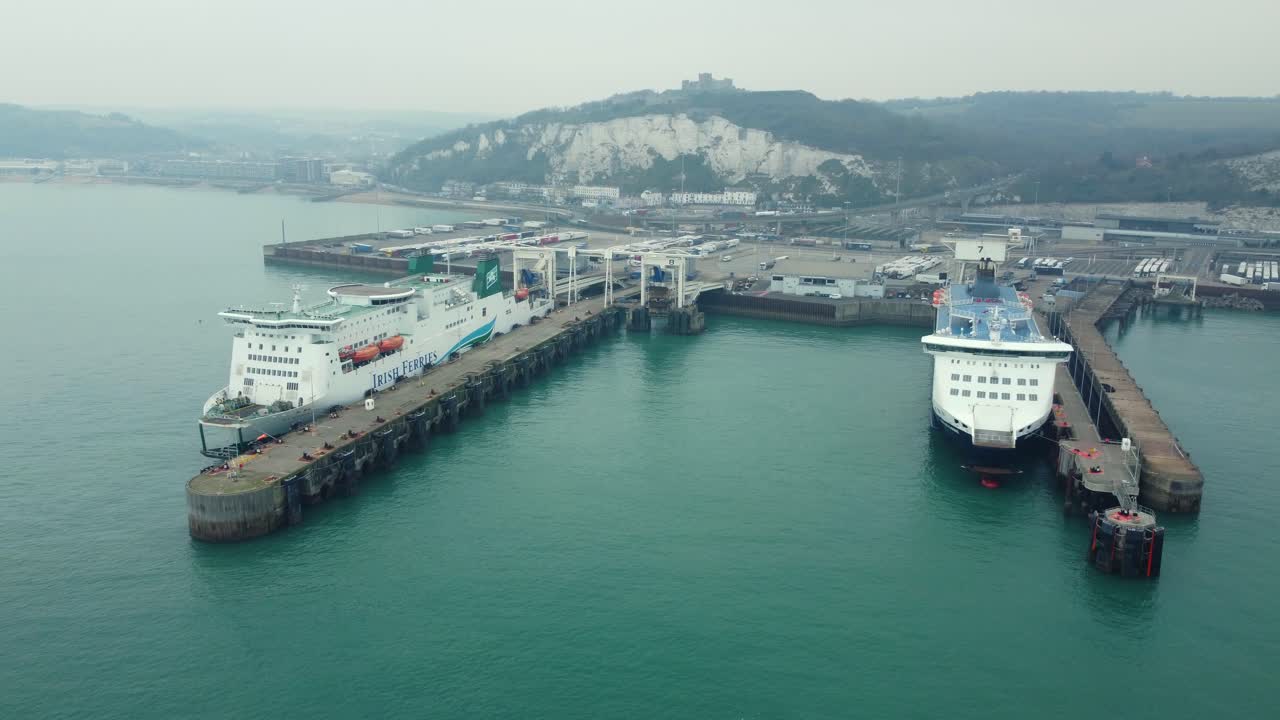 Ferries at the Port of Dover