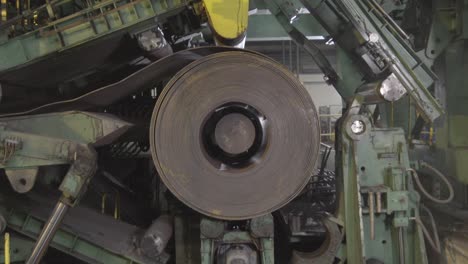 Steel Rolling Mill in Action