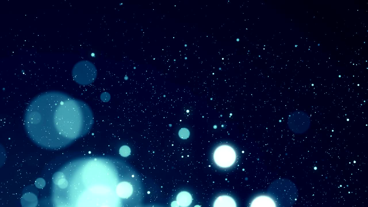 입자 먼지 추상적인 빛 보케 모션 제목 영화적 배경 루프