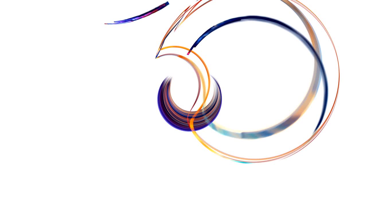 크리에이티브 디자인을 위한 추상적인 프랙탈 영상