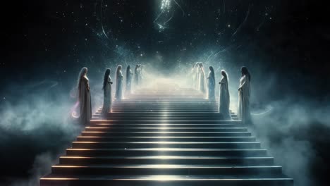 stairway to heaven - angels ascending