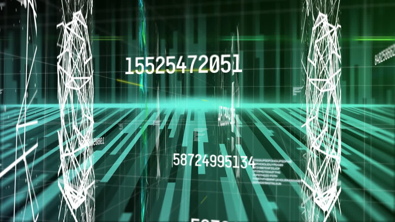 연결 네트워크의 애니메이션과 인터페이스의 데이터 처리