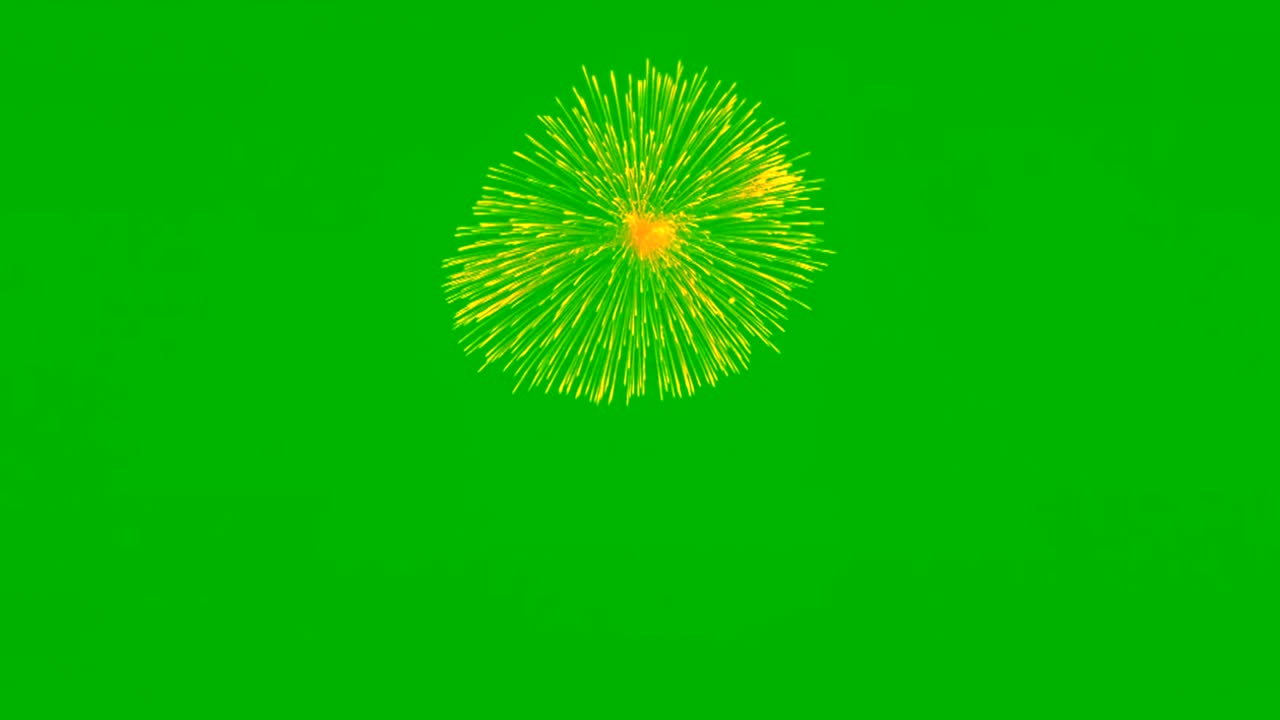 multicolor, múltiples formas, explosión en el cielo de la noche.