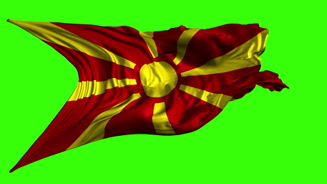 flag of north macedonia
