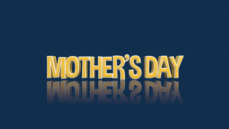 Cartoon-yellow-Mothers-Day-text-on-blue-gradient