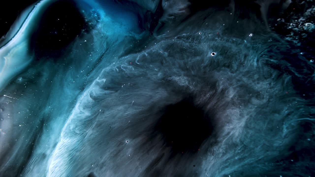 Blue Space Nebula clouds cosmic texture background