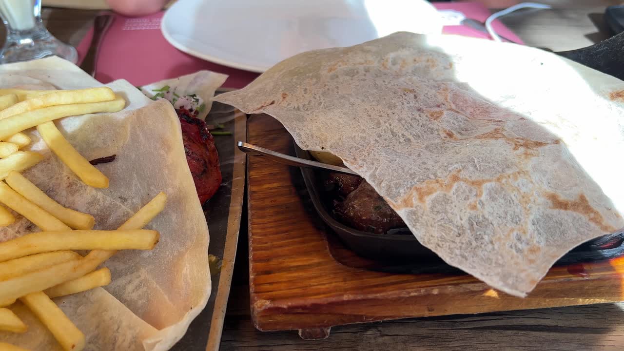 cocina local de jordania en amán 4k