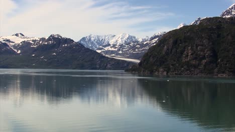 beautiful landscape in glacier bay national park and preserve, alaska