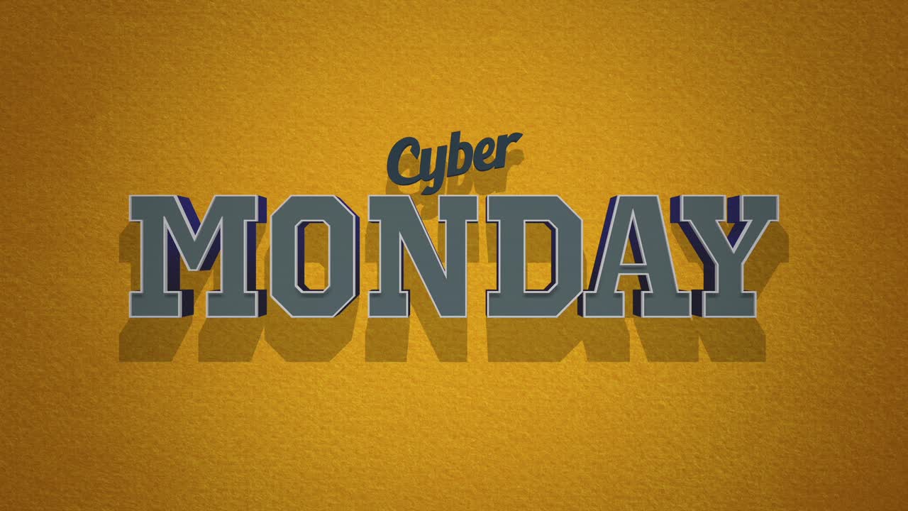 vibe retro: cyber monday en el estilo clásico de los 80 con textura grunge