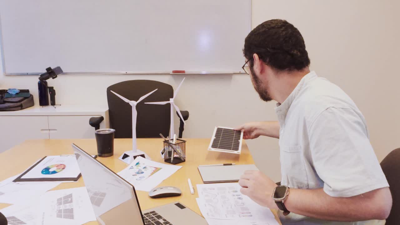 Designer Preparing to Work on a Digital Drawing Tablet