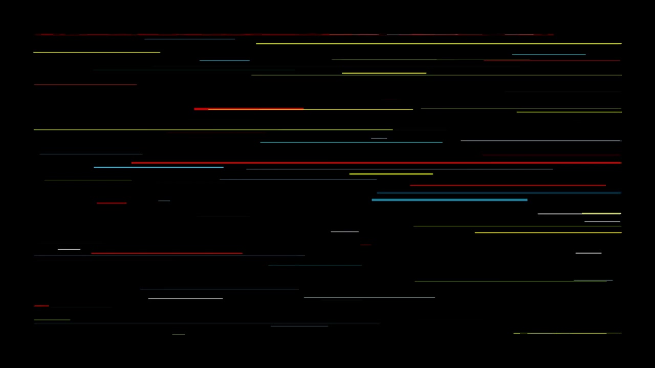 Sfondo animato astratto con linee orizzontali colorate