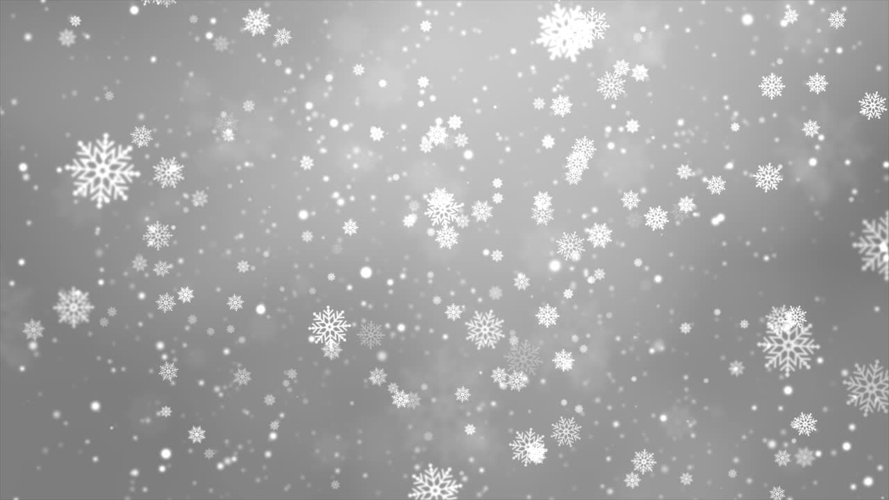 el fondo de los copos de nieve que caen