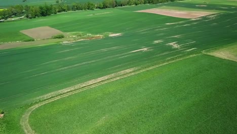 Landschaft-Luftaufnahme