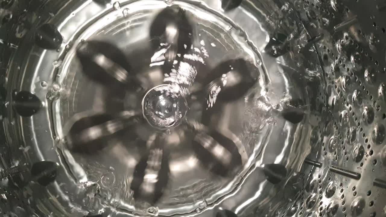 스테인리스 스틸 세탁기 드럼 터닝 스핀 사이클, 현대 기계의 미래 산업적 모습