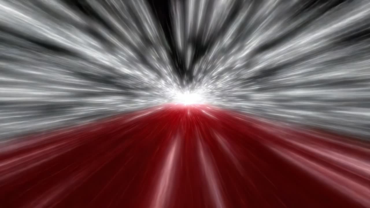 Dynamic Motion Blur Effects Capturing the Essence of Speed and Energy Through Radiating Lines of Light in Bold Red and Silver Tones