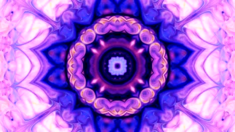 movimiento de fondo de kaleidoscopio abstractamente colorido