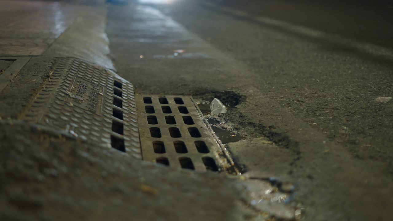 Night Street Drainage