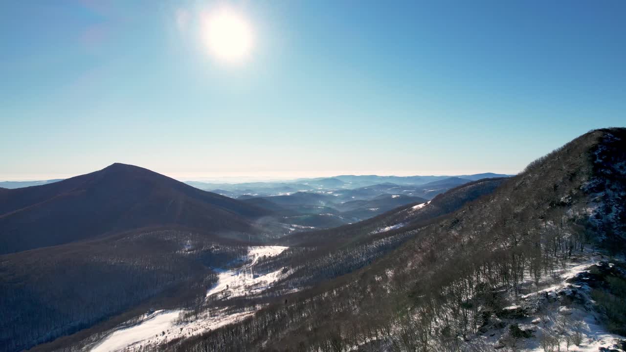 스네이크 마운틴 노스 캐롤라이나 분 노스 캐롤라이나 근처의 공중 철수