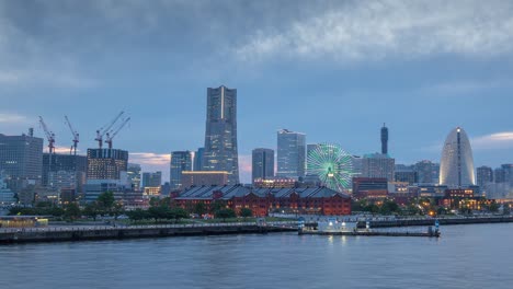 yokohama bay, time lapse