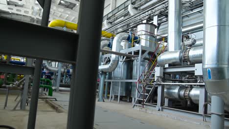 industrial facility - power plant machinery and piping