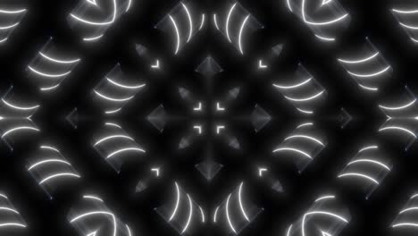 abstract neon geometric pattern