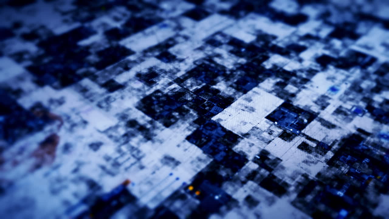 고급 모션 그래픽 디지털 지도 데이터 매트릭스 사이버 환경 시 ⁇ 레이션 빅 데이터 분석 인공 지능 시 ⁇ 레이션, 헤드 업 디스플레이 배경