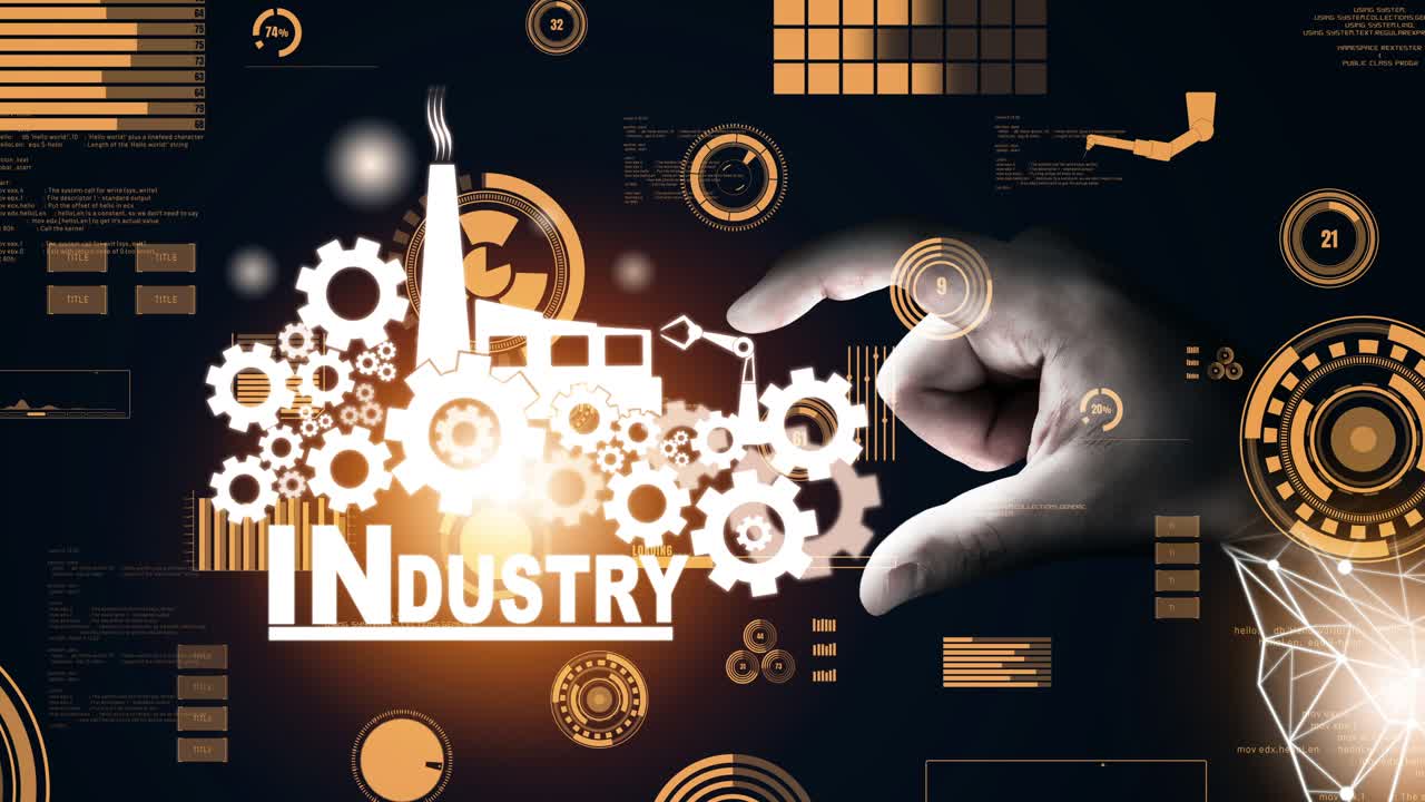 industria futurista 4.0 y el inventivo concepto de ingeniería mecanizada