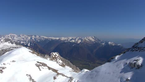 paraglider in the alps