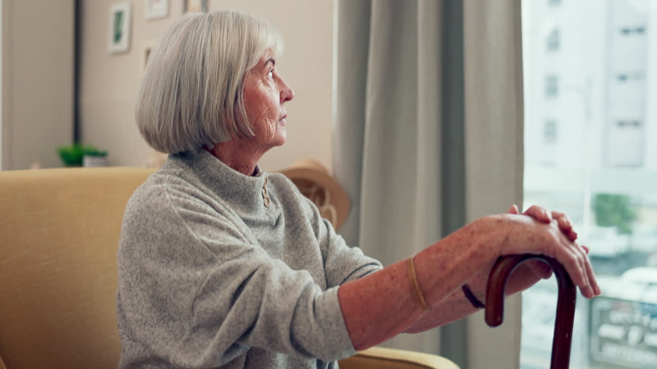 생각, 시니어와 지 ⁇ 이를 가진 여자