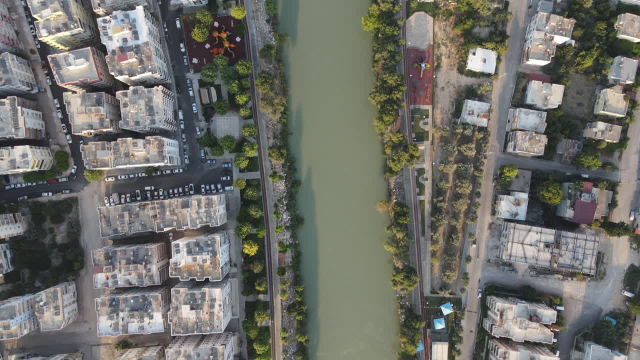 paisaje del techo de la casa