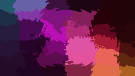 abstracto colorido de arte de fondo bucle