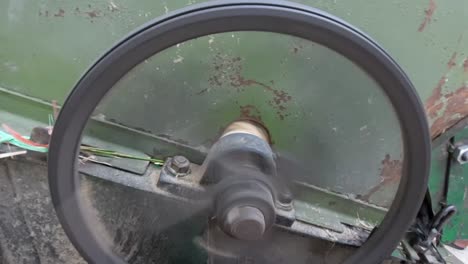 spinning wheel footage.