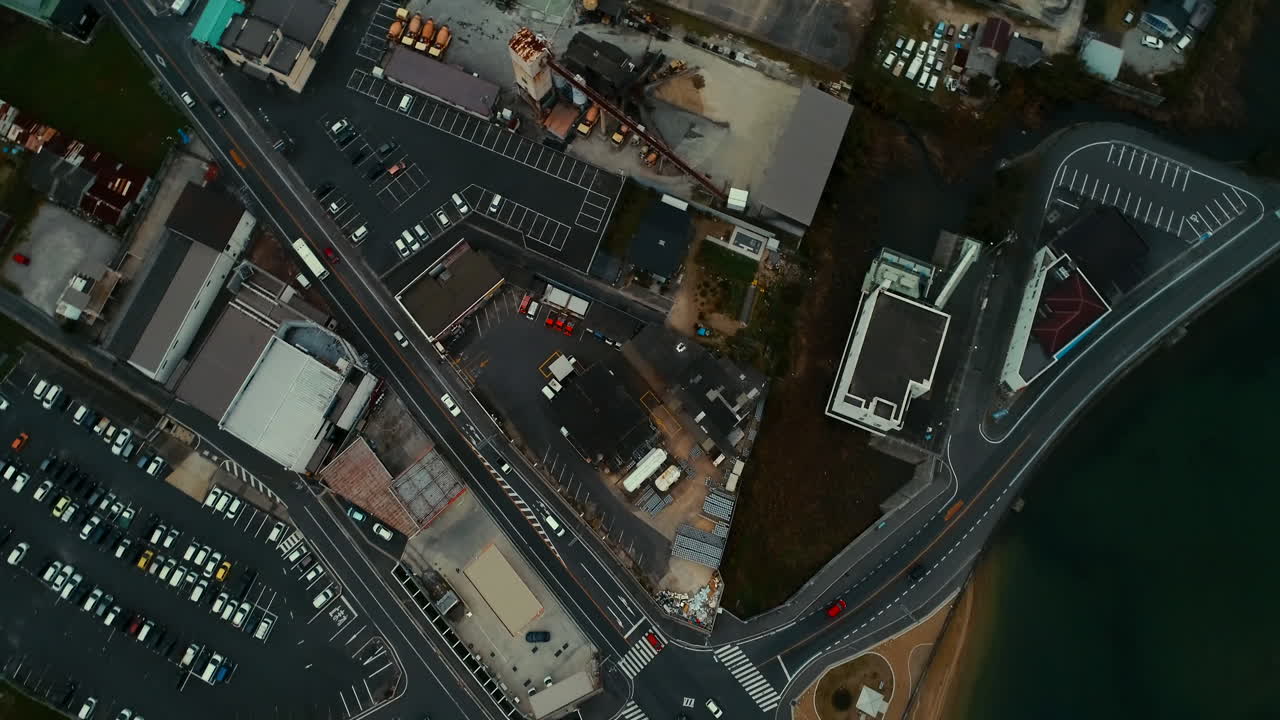 히로시마에서 dji phantom4pro로 촬영한 시네마틱 일본의 풍경