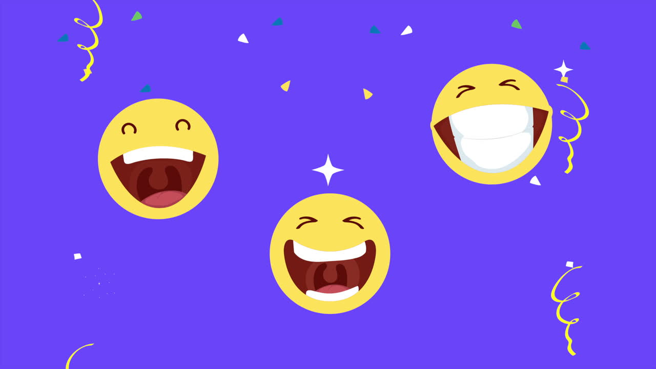 felicità per il giorno dei pazzi con emoji pazzi