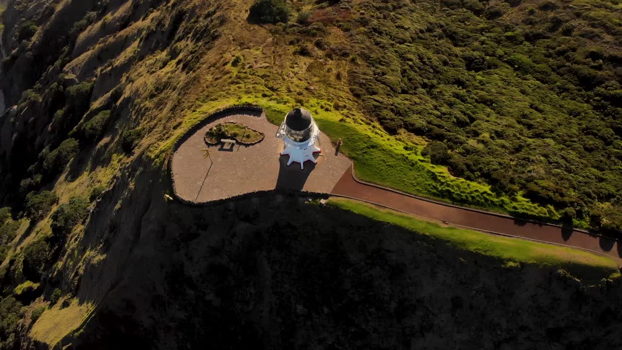 una mirada aérea revela un hermoso paisaje costero