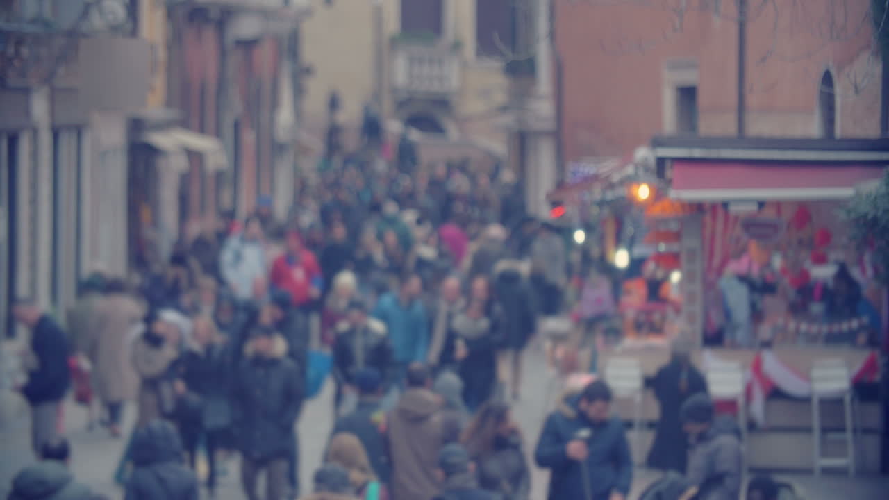 비는 도시 거리