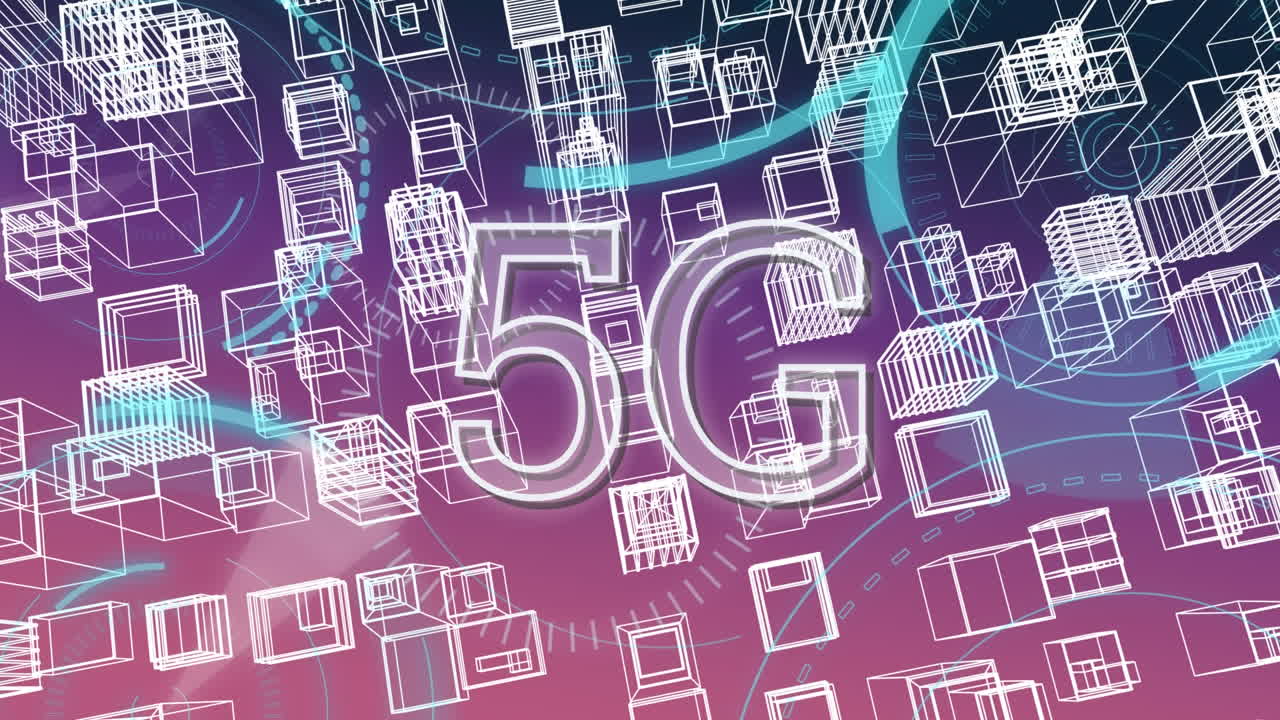 mappa della città e tecnologia 5g
